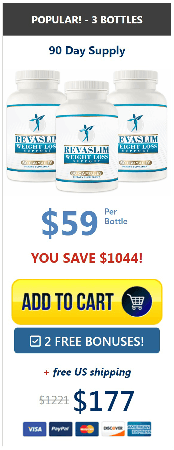 revaslim three bottles price 